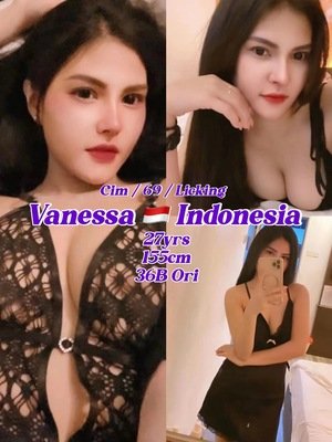 Vanessa 25yo {36B} Hot Fair Indonesia Lady