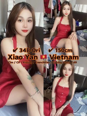 Xiao Yan 22yo {34B} HOT Fair Sexy Petite Vietnam Lady