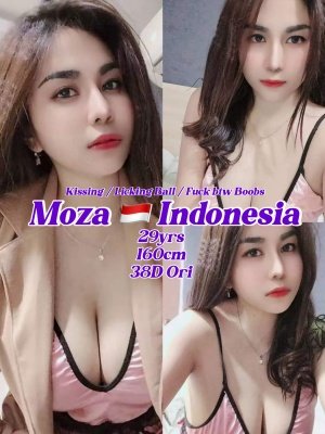 Moza 29yo {38D} Big Breast Indonesia Lady